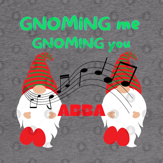 fun Christmas gnome tshirt by Love My..